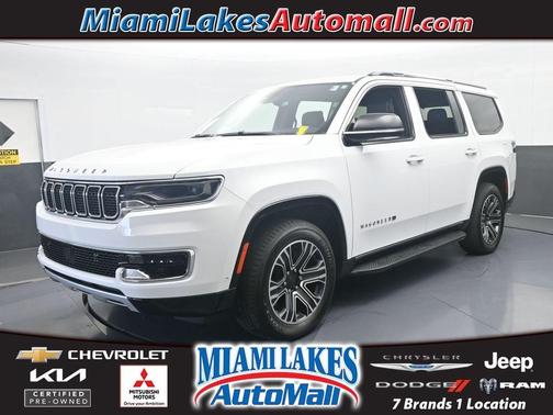 Bright White Clearcoat 2024 Jeep Wagoneer Series II