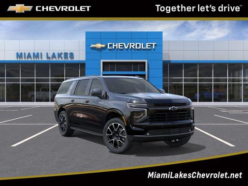 Black 2026 Chevrolet Suburban RST