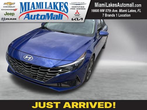 Intense Blue 2023 Hyundai ELANTRA Limited