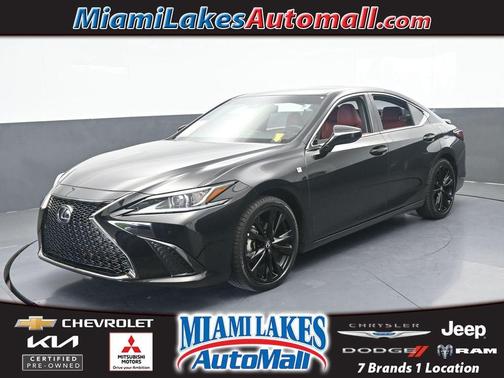 Obsidian Black 2024 Lexus ES 350 F SPORT Handling