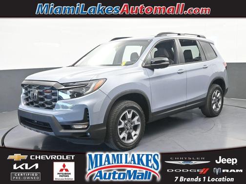 Blue 2022 Honda Passport TrailSport