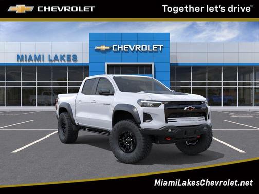 Summit White 2026 Chevrolet Colorado ZR2