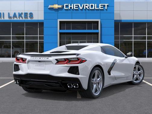 Arctic White 2026 Chevrolet Corvette Stingray w/1LT