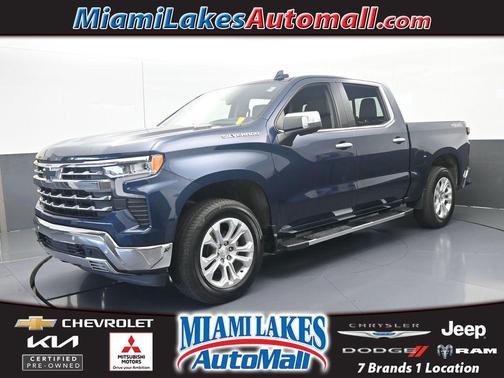 Northsky Blue Metallic 2022 Chevrolet Silverado 1500 LTZ