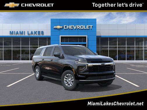 Black 2026 Chevrolet Suburban LS