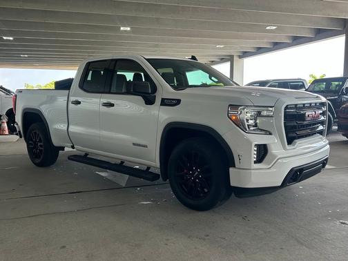 Summit White 2021 GMC Sierra 1500 Elevation