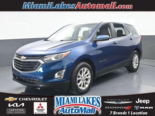 Pacific Blue Metallic 2019 Chevrolet Equinox 1LT