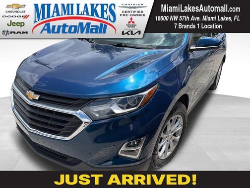 Pacific Blue Metallic 2019 Chevrolet Equinox 1LT