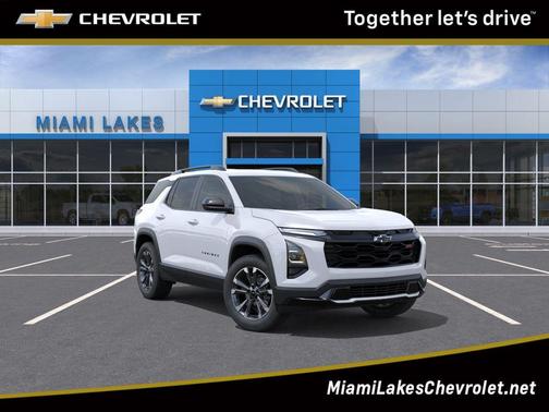 Polar White 2026 Chevrolet Equinox RS