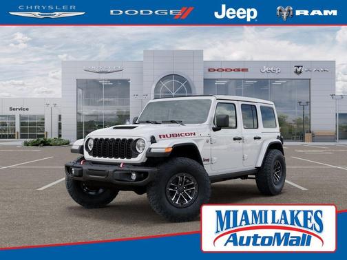 Bright White Clearcoat 2026 Jeep Wrangler Rubicon X
