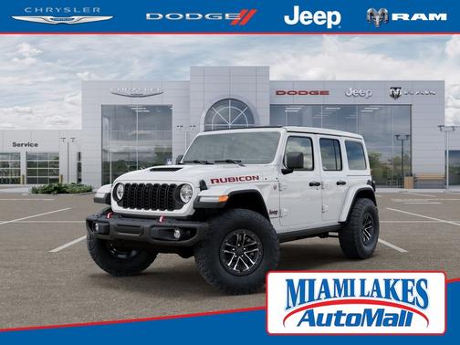 Bright White Clearcoat 2026 Jeep Wrangler Rubicon X
