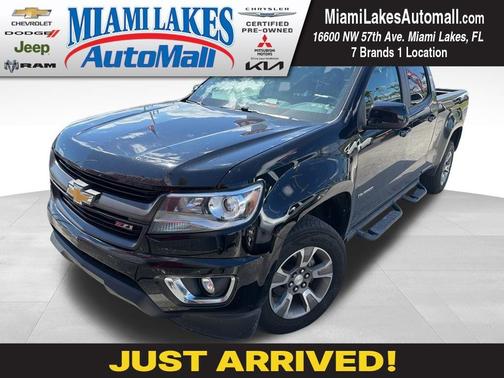 Black 2018 Chevrolet Colorado Z71