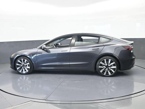 Stealth Grey 2025 Tesla Model 3 Long Range
