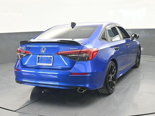 Aegean Blue Metallic 2024 Honda Civic Sport