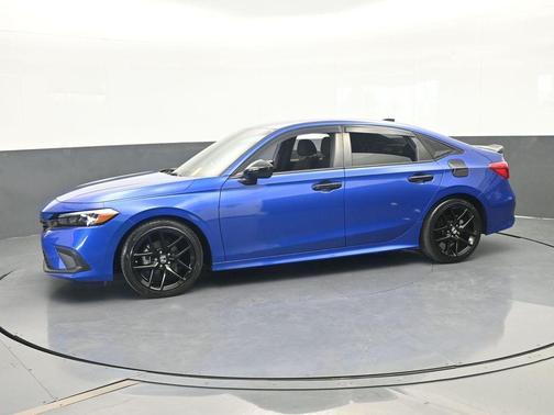 Aegean Blue Metallic 2024 Honda Civic Sport