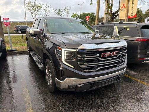 Titanium Rush Metallic 2023 GMC Sierra 1500 SLT