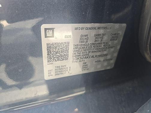 2020 GMC Yukon SLE