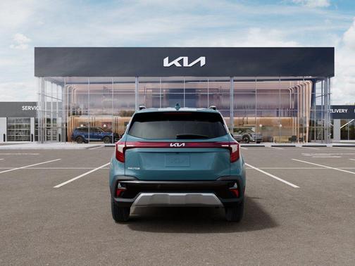 Blue 2026 Kia Seltos EX