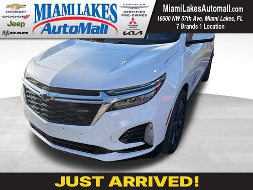 Summit White 2023 Chevrolet Equinox RS