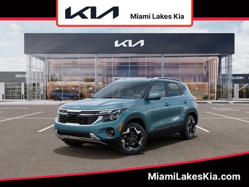 Blue 2026 Kia Seltos EX