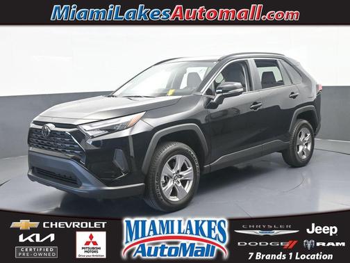 Midnight Black Metallic 2025 Toyota RAV4 XLE