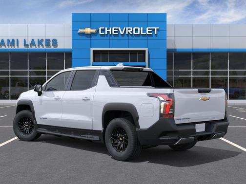 Summit White 2026 Chevrolet Silverado EV LT