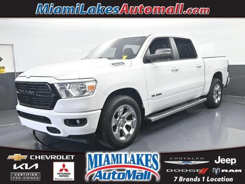Bright White Clearcoat 2021 RAM 1500 Big Horn