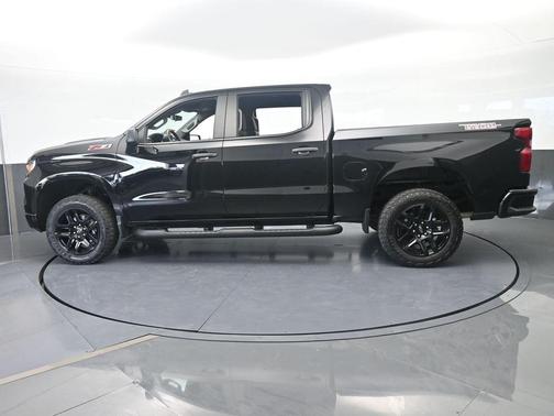 Black 2024 Chevrolet Silverado 1500 Custom Trail Boss
