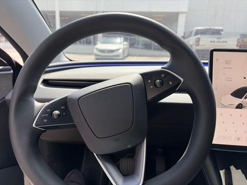 White 2025 Tesla Model 3 Long Range