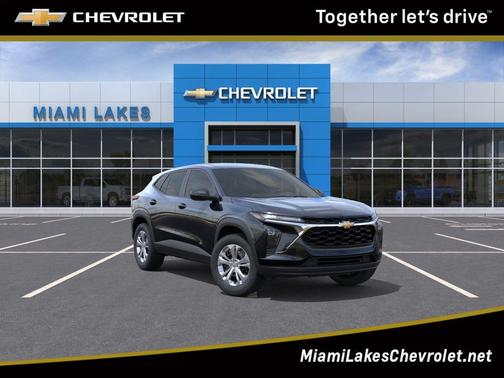 Mosaic Black Metallic 2026 Chevrolet Trax LS