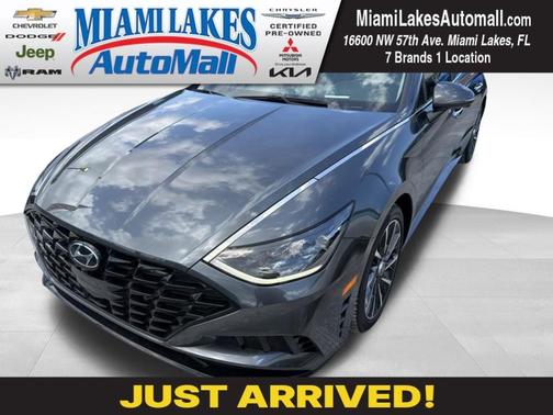 Portofino Gray 2023 Hyundai SONATA Limited