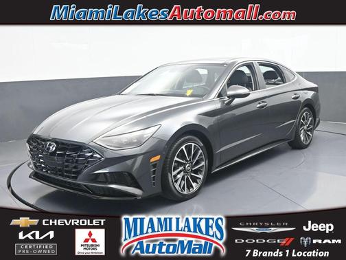 Portofino Gray 2023 Hyundai SONATA Limited