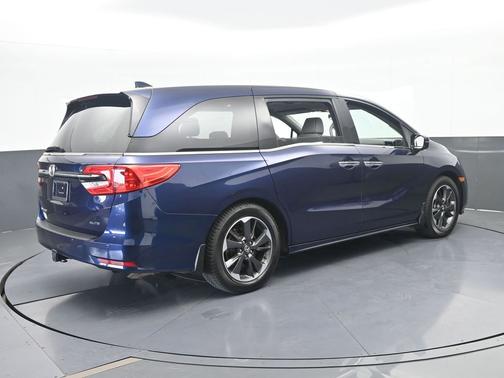 Obsidian Blue Pearl 2021 Honda Odyssey Elite
