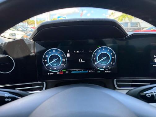 Ultimate Red Metallic 2024 Hyundai ELANTRA HEV Limited