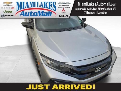 Silver 2021 Honda Civic Sport