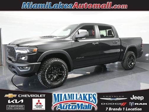 Diamond Black 2025 RAM 1500 Rebel