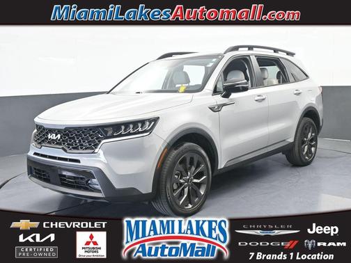 Wolf Gray 2023 Kia Sorento X-Line EX