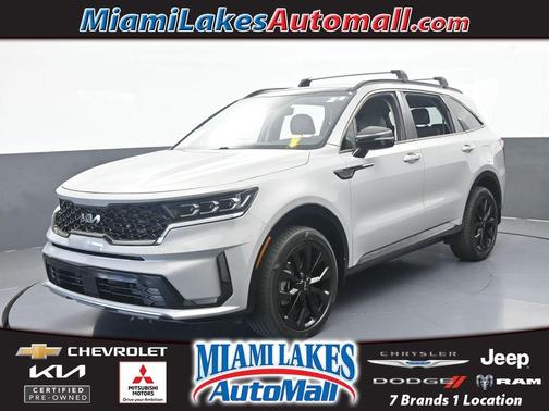 Wolf Gray 2022 Kia Sorento SX