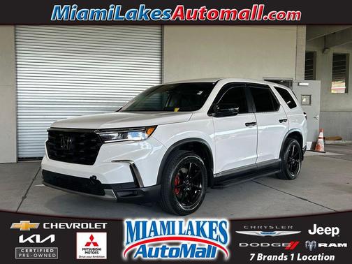 Platinum White Pearl 2024 Honda Pilot EX-L