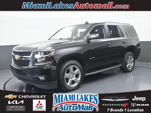 Black 2017 Chevrolet Tahoe LT