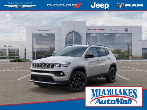 Silver Zynith Metallic Clearcoat 2026 Jeep Compass Latitude