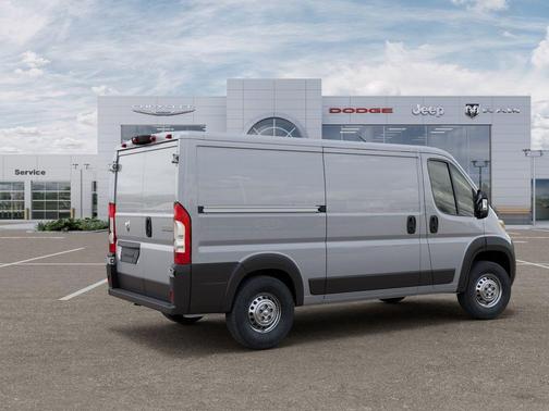 Bright Silver Clearcoat Metallic 2026 RAM ProMaster 1500 Low Roof