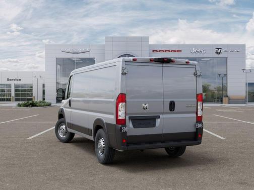 Bright Silver Clearcoat Metallic 2026 RAM ProMaster 1500 Low Roof