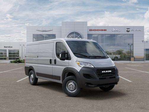 Bright Silver Clearcoat Metallic 2026 RAM ProMaster 1500 Low Roof