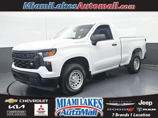 Summit White 2022 Chevrolet Silverado 1500 WT