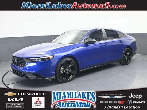 Pearl 2024 Honda Accord Hybrid Sport-L