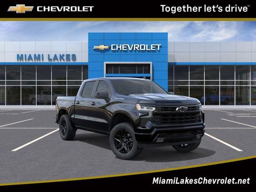 Black 2026 Chevrolet Silverado 1500 RST