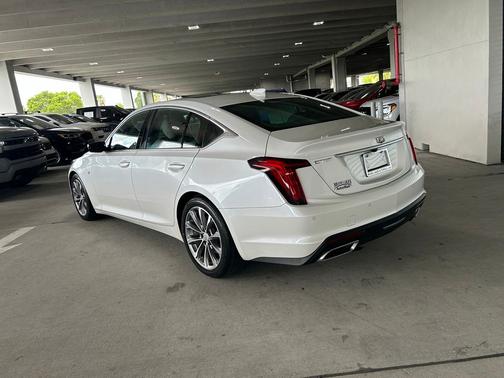 Crystal White Tricoat 2021 Cadillac CT5 Premium Luxury