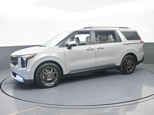 Ceramic Silver 2026 Kia Carnival Hybrid EX