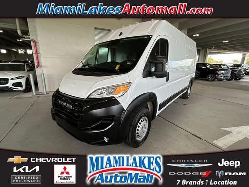 Bright White Clearcoat 2025 RAM ProMaster 2500 High Roof